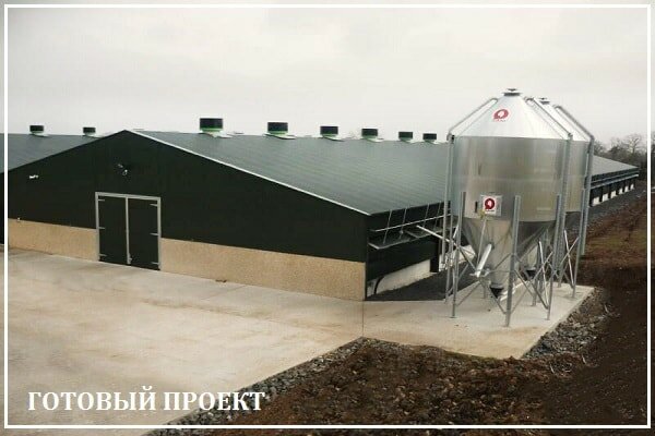 Этапы возведения птицефабрики от завода ВелесТент-вкл